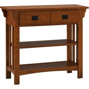 Bookcase Console Table